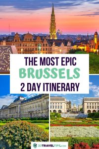 2 Days in Brussels Pin 1