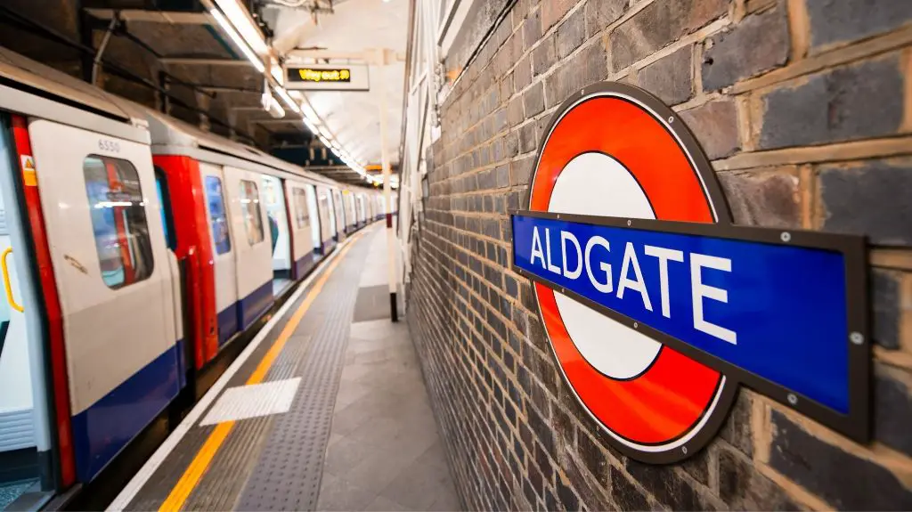 Aldgate Underground Station