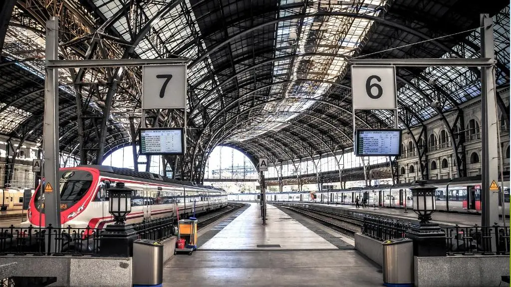 Barcelona-Sants Train Station