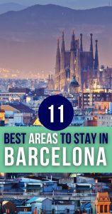 Best Areas to Stay in Barcelona Pin 1
