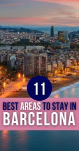 Best Areas to Stay in Barcelona Pin 2