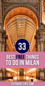 Best Free Things to Do in Milan Pin 2