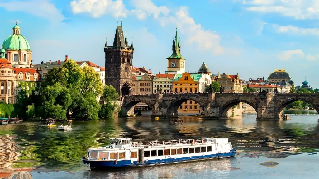 Boat Cruise Vltava River