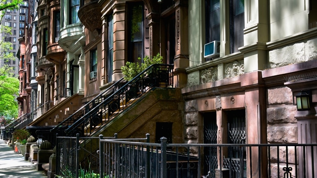 Brownstone Homes in Upper West Side NYC