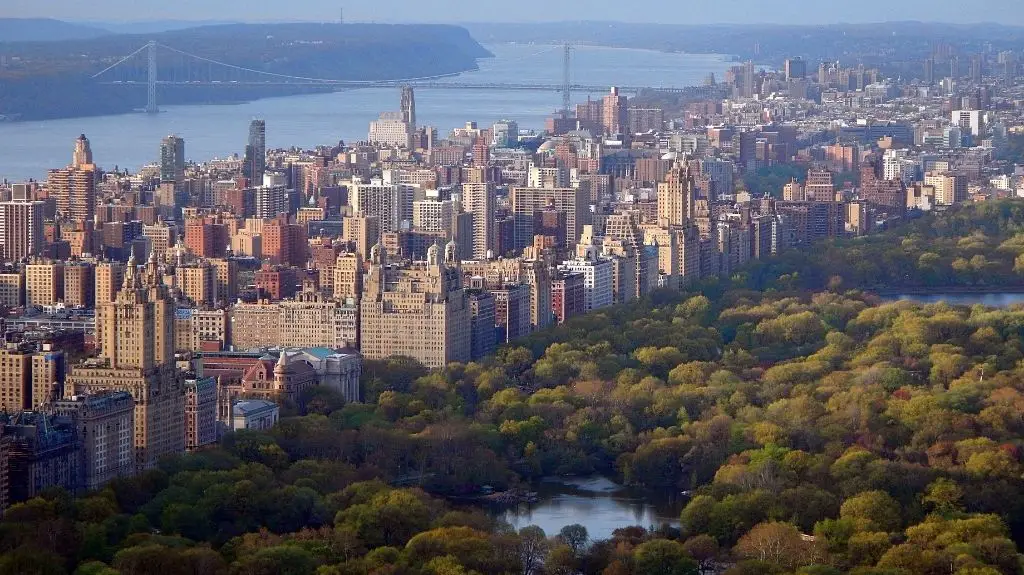 Central Park and Brooklyn Bridge