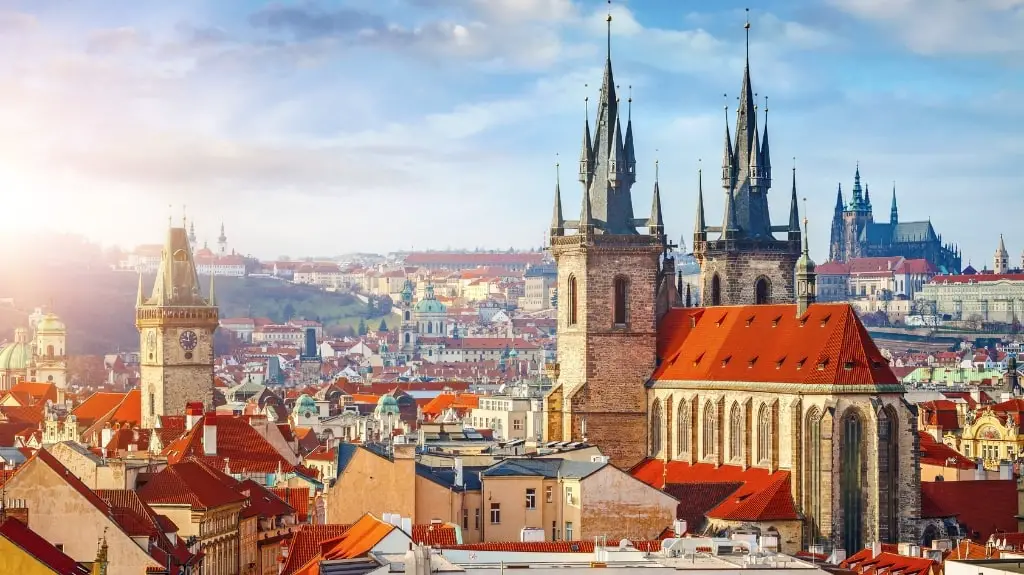 Church Towers Prague