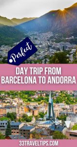 Day Trip from Barcelona to Andorra Pin