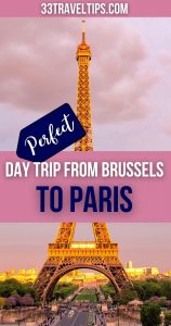 Day Trip from Brussels to Paris Pin 3