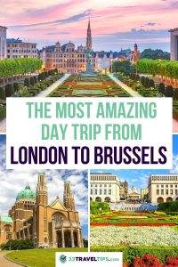 Day Trip from London to Brussels Pin 1