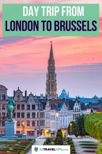 Day Trip from London to Brussels Pin 2