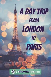 Day Trip from London to Paris Pin 1