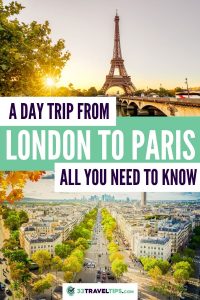 Day Trip from London to Paris Pin 6