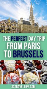 Day Trip from Paris to Brussels Pin 2