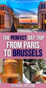 Day Trip from Paris to Brussels Pin 6