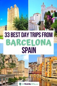 Day Trips from Barcelona Spain Pin 5