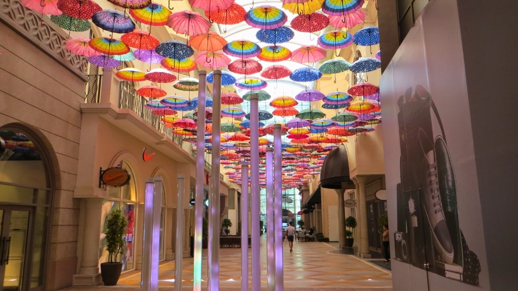 Dubai Mall Umbrellas