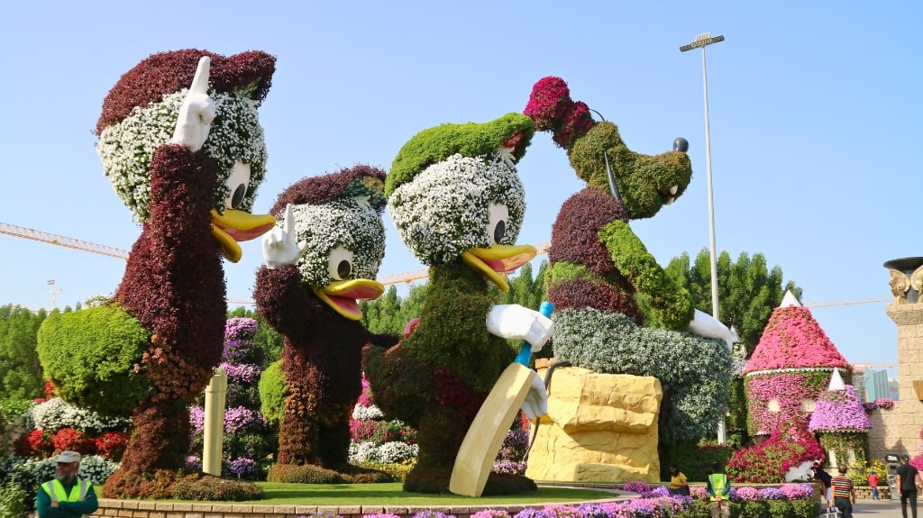 Dubai Miracle Garden DuckTales