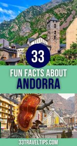 Facts about Andorra Pin 3
