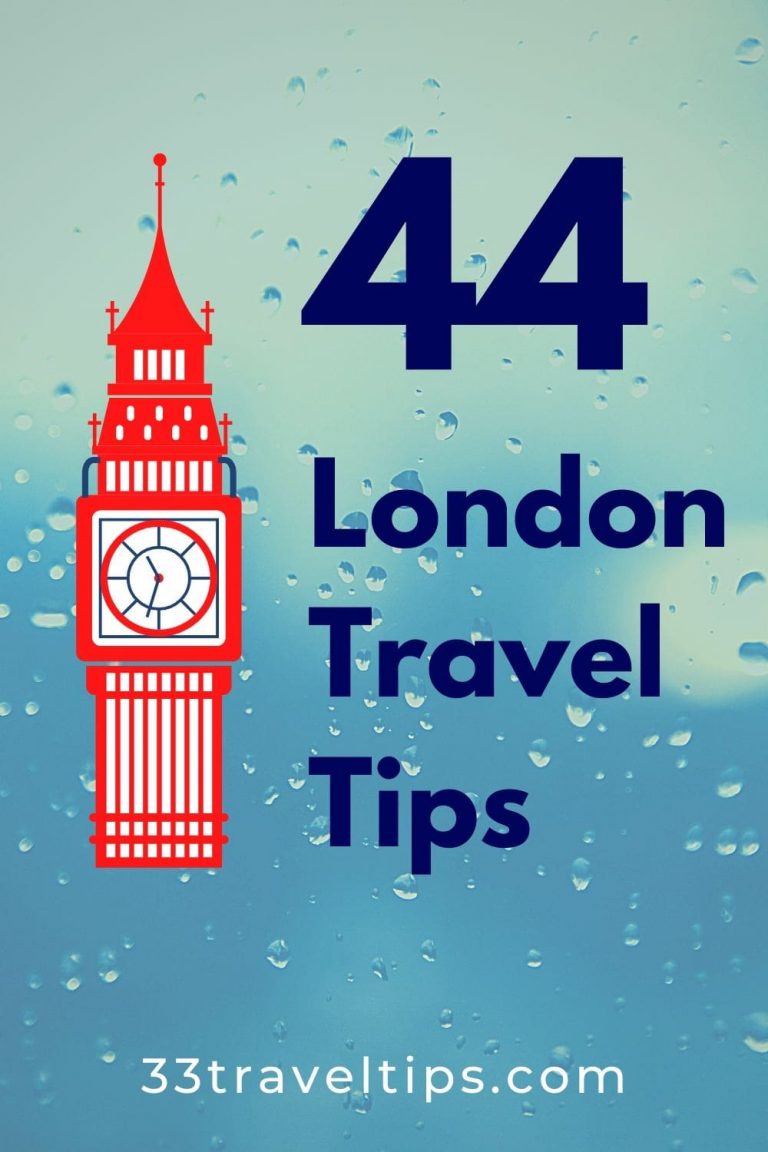 tips for london travel