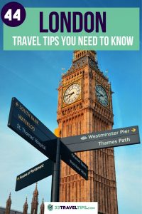London Travel Tips Pin 5