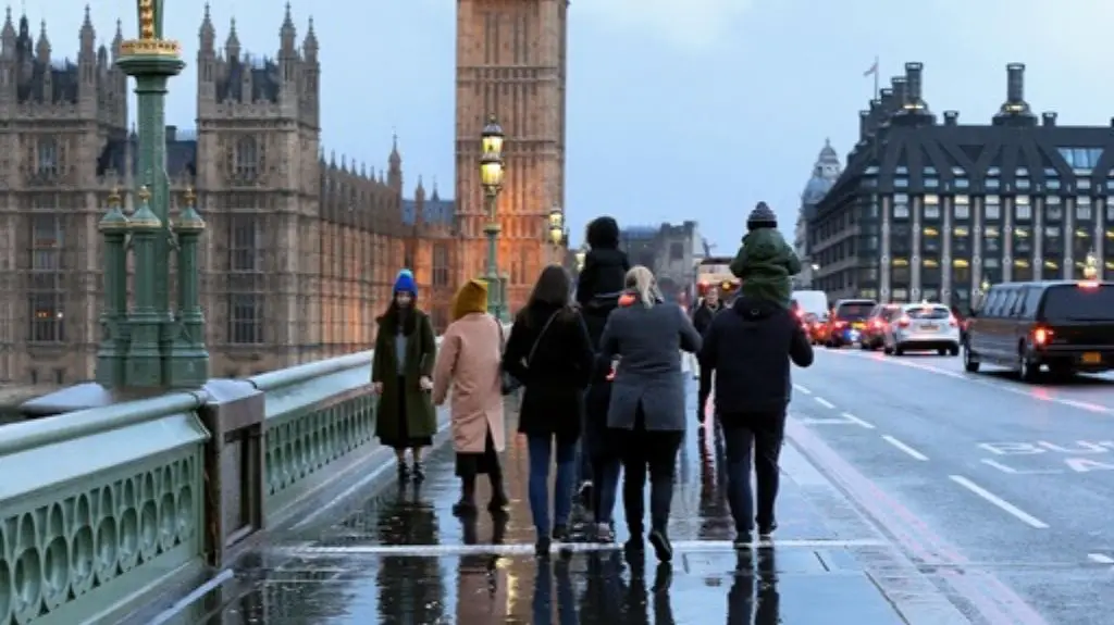 London on a Rainy Day