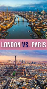 London vs Paris Pin 1