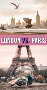 London vs Paris Pin 2