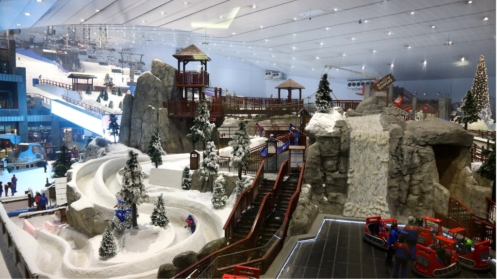 Mall of the Emirates Ski Slope Dubai