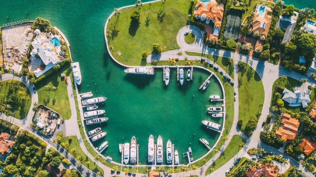 Marina in Miami