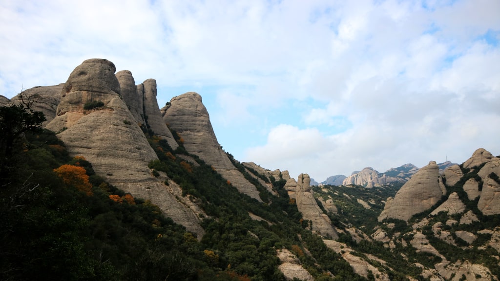 Montserrat Spain - The Serrated Mountains