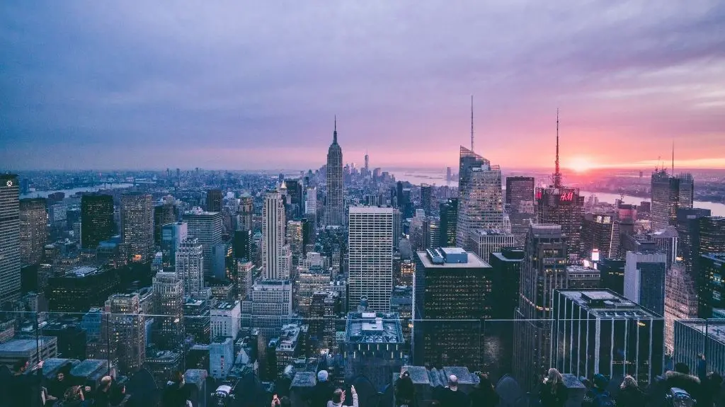 New York Skyline at Dusk