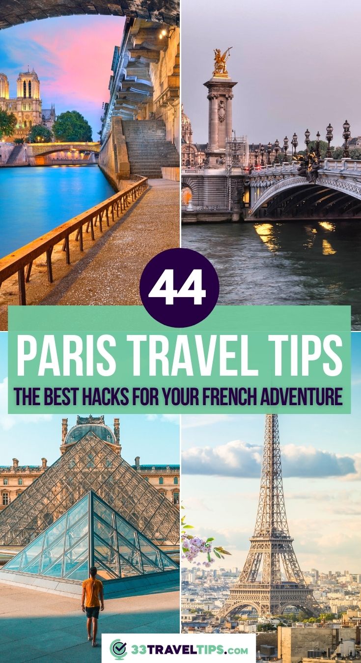 tips for travelling in paris