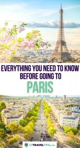 Paris Travel Tips Pin 2