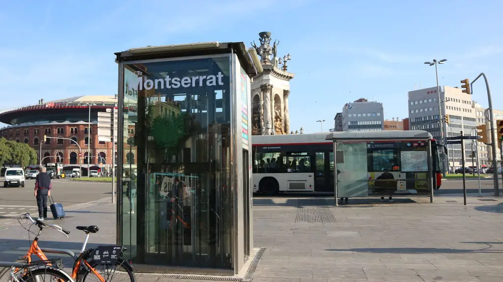 Placa Catalunya Station Barcelona