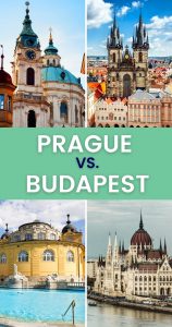 Prague or Budapest Pin 4