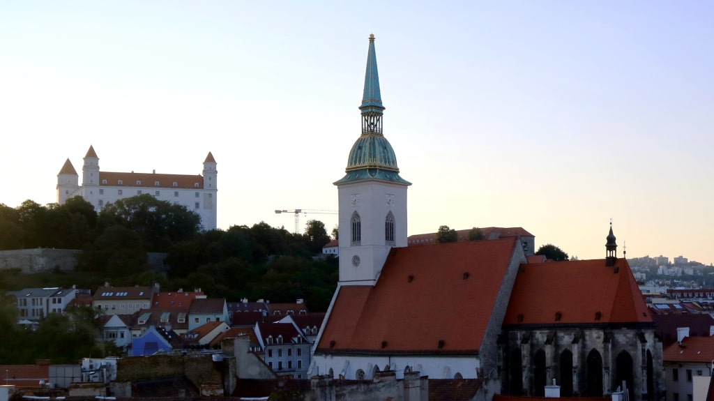 Saint Martin's Cathedral and Bratislava Castle