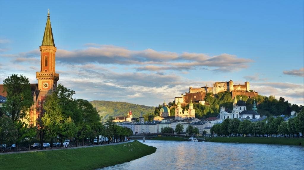 Salzburg from the River