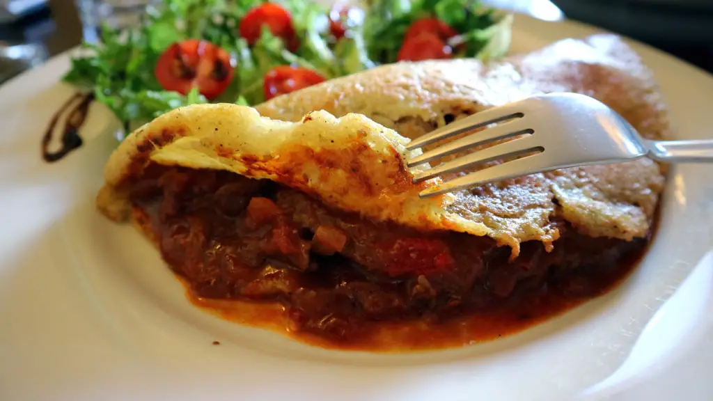 Slovak Potato Pancake with Meat