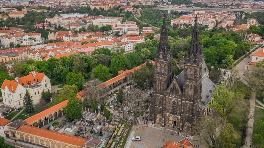 St Peter and Paul Basilica Vyšehrad Prague