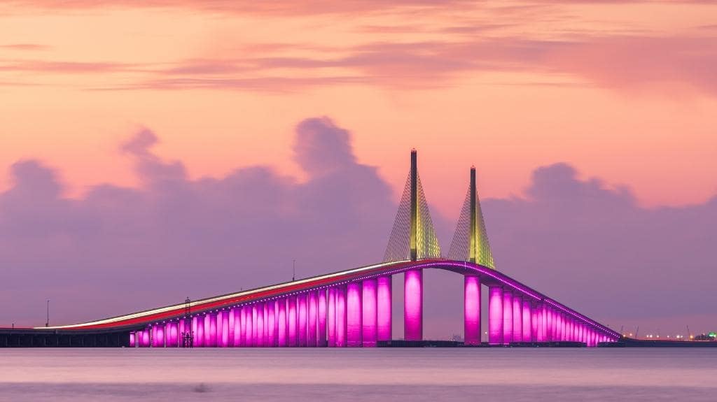 Sunshine Skyway Bridge Tampa