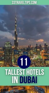 Tallest Hotels in Dubai Pin 4