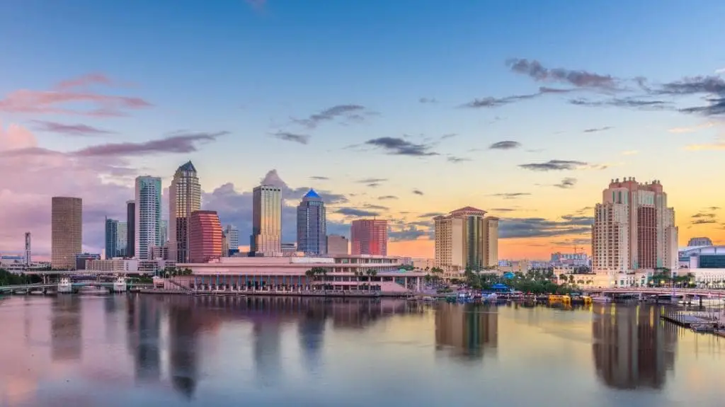 Tampa Florida Skyline