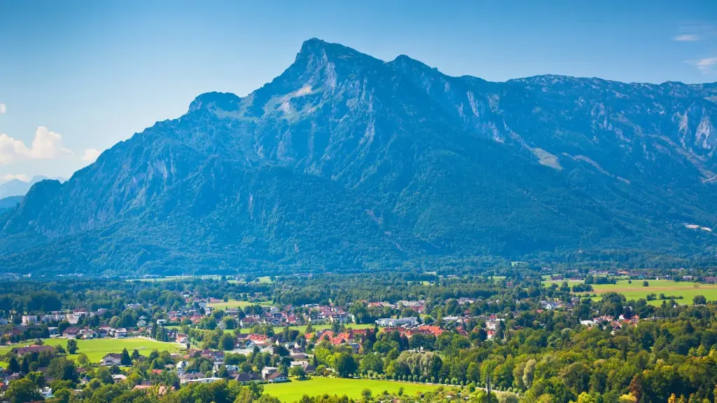 The Alps near Salzburg