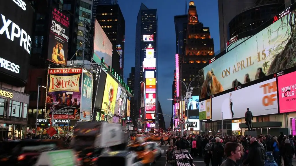 Times Square at Night