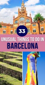 Unusual Things to Do in Barcelona Pin 2