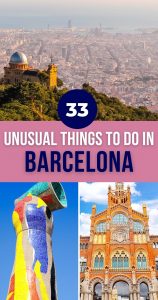Unusual Things to Do in Barcelona Pin 3