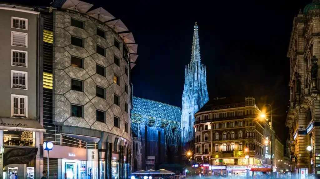 Vienna Center with Stephansdom