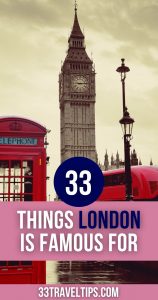 What Is London Famous For Pin 2